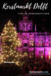 Kerstmarkt Delft in Nederland