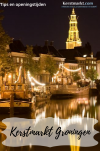 Kerstmarkt Groningen in Nederland