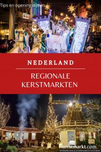 Regionale kerstmarkten in Nederland
